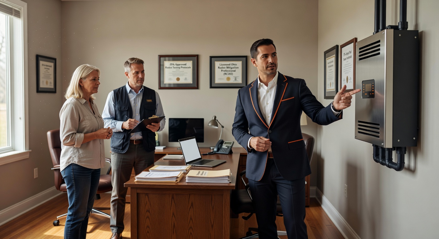 real estate office professional environment