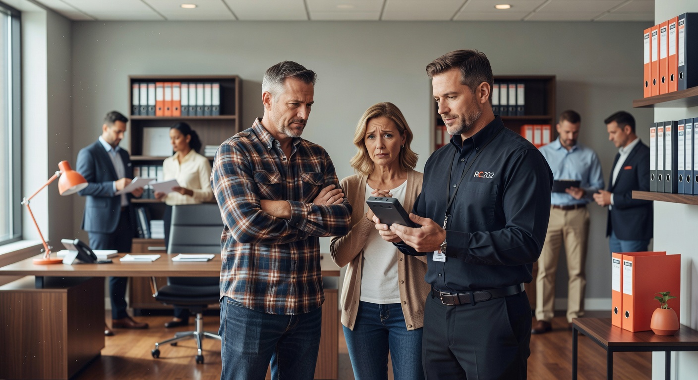 real estate office professional environment