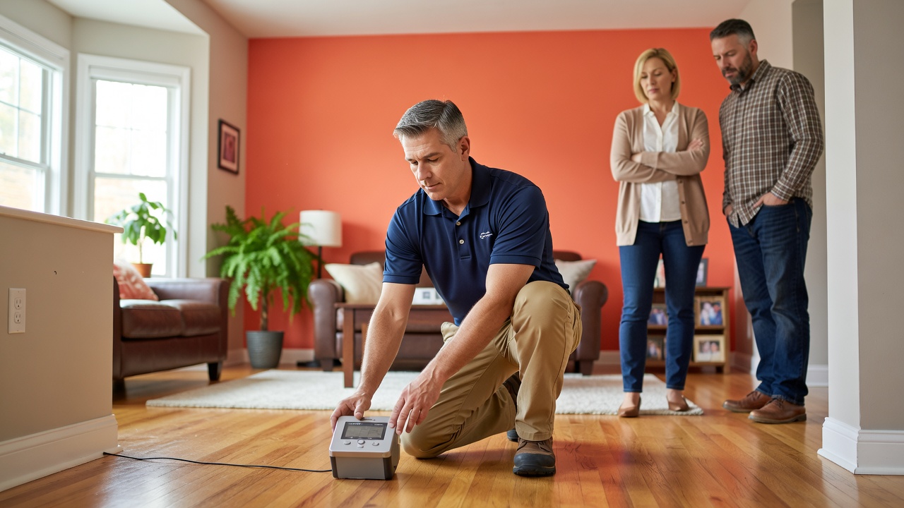 radon testing professional Warsaw Ohio home inspection