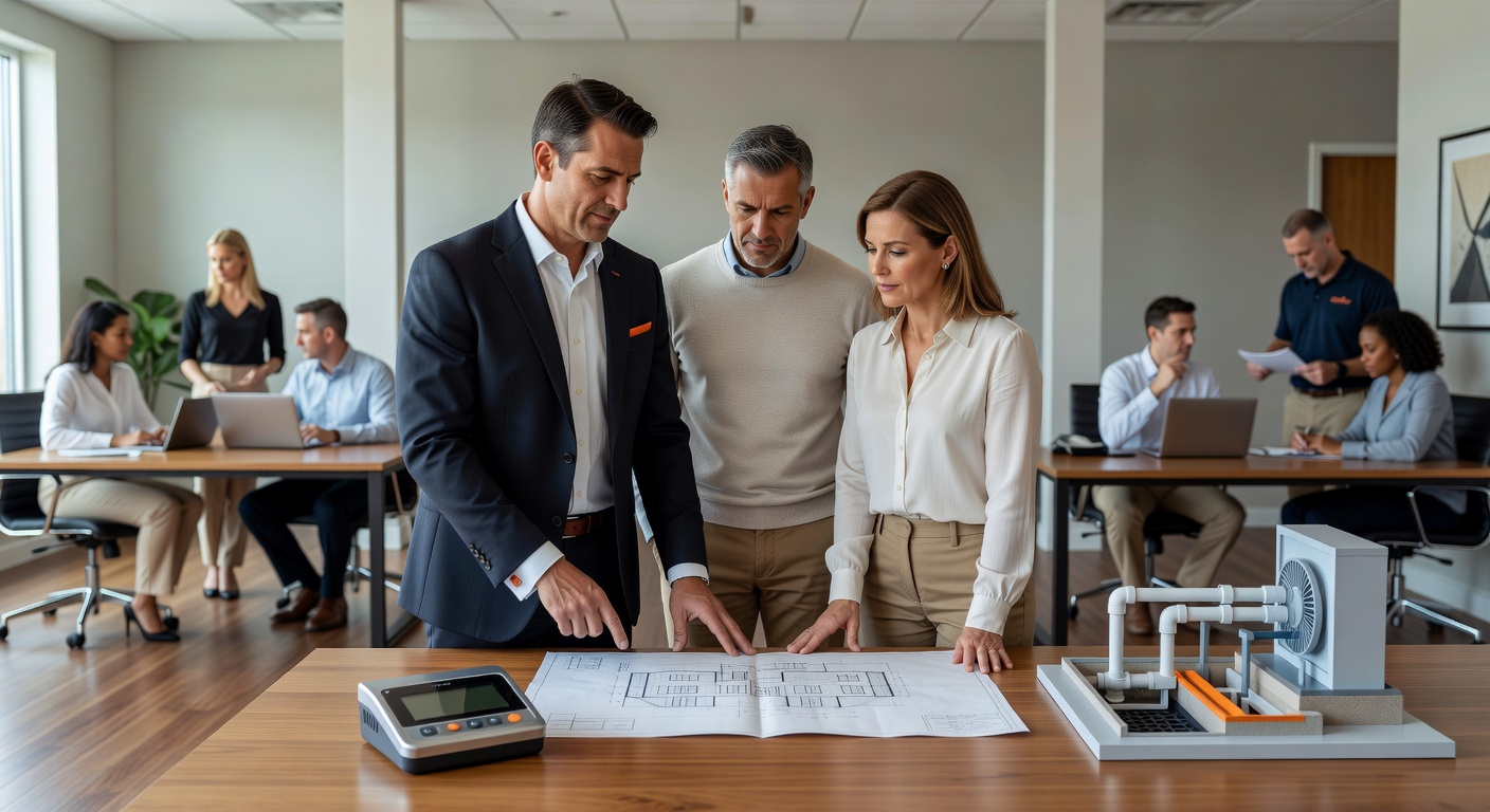 real estate office professional environment