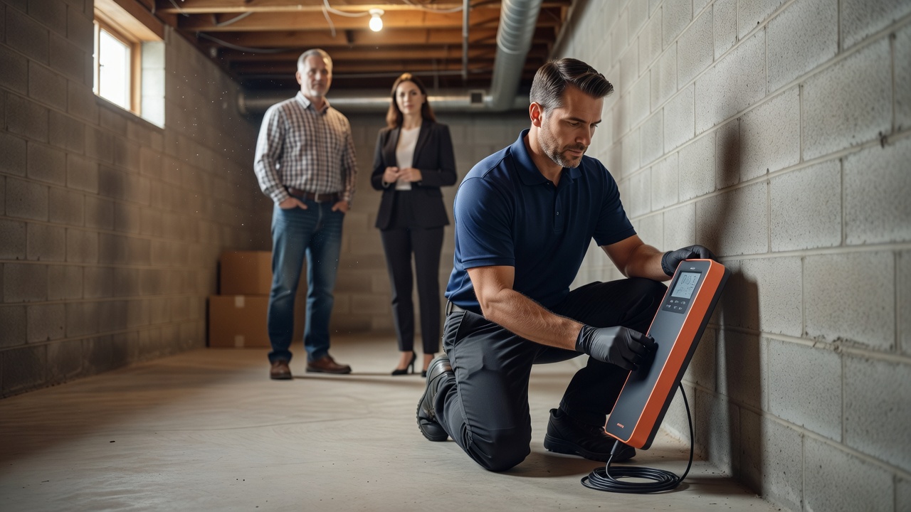 continuous radon monitor device basement testing