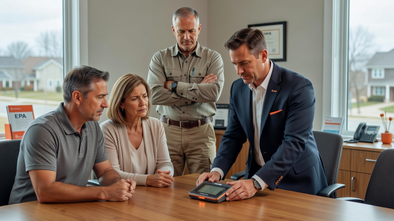 real estate office professional environment