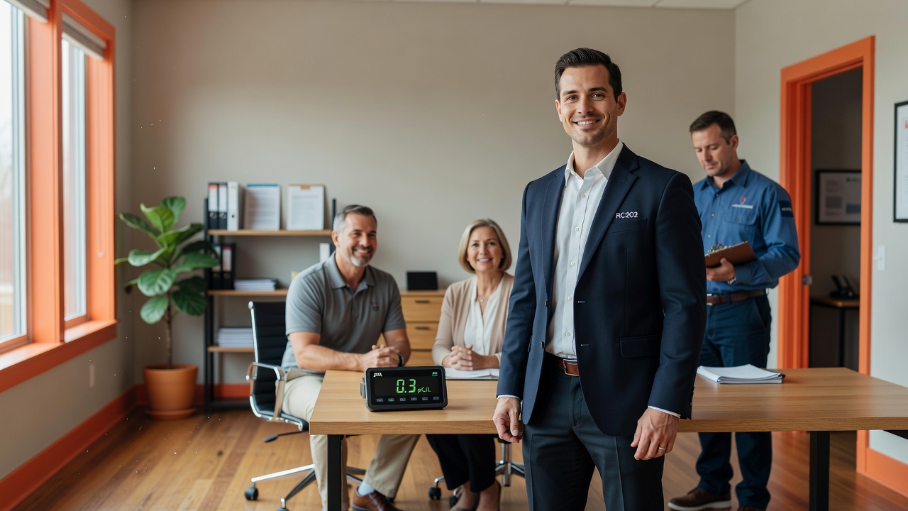 real estate office professional environment