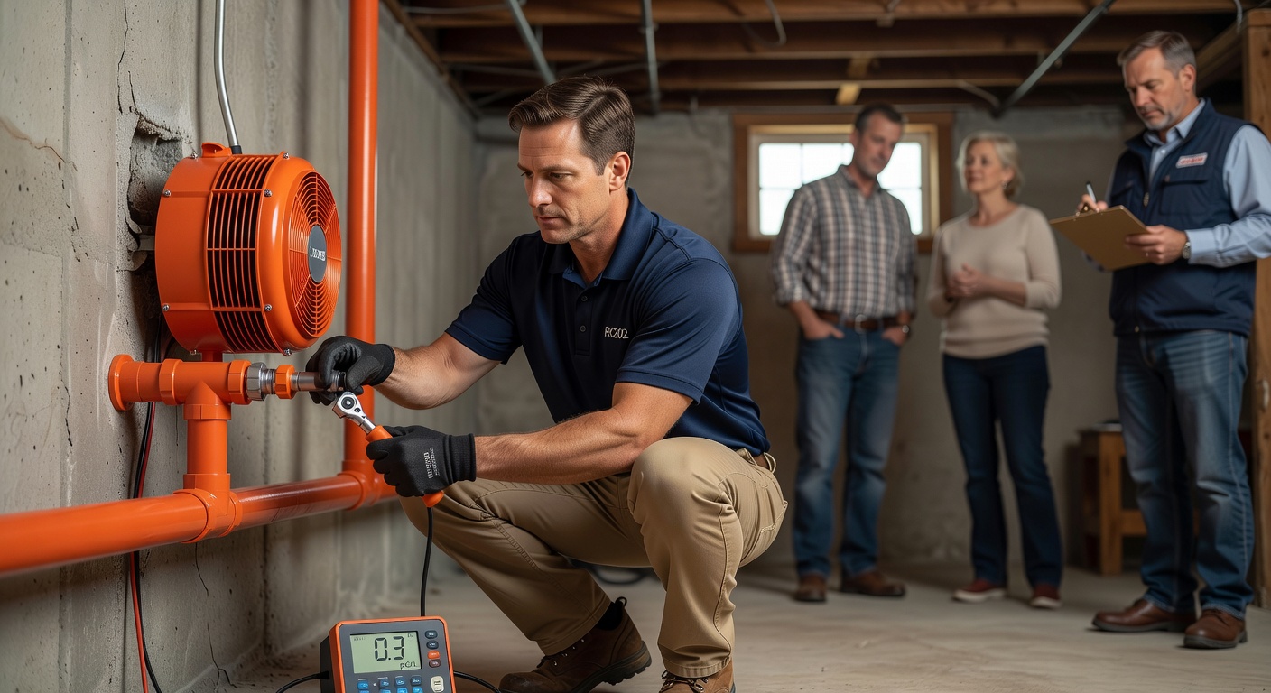 radon eliminator technician ohio licensed professional