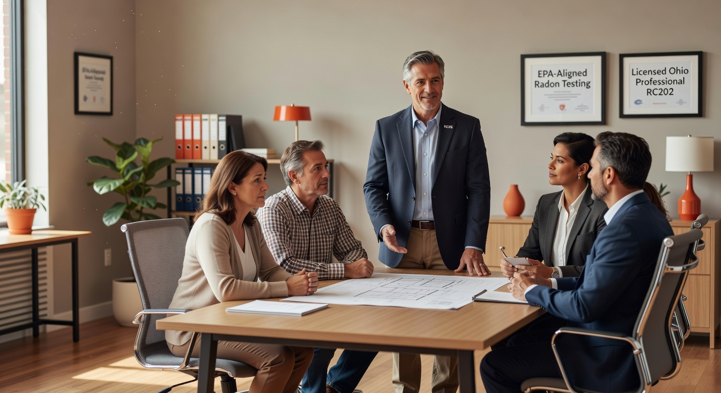 real estate office professional environment