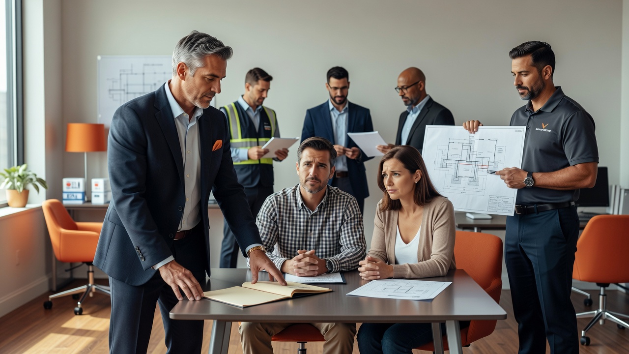 real estate office professional environment