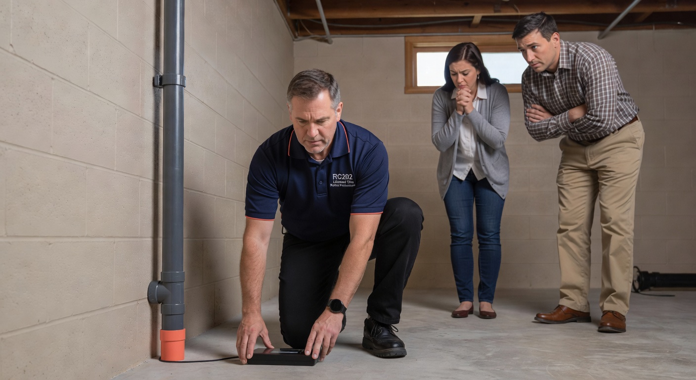 radon test kit continuous monitor basement