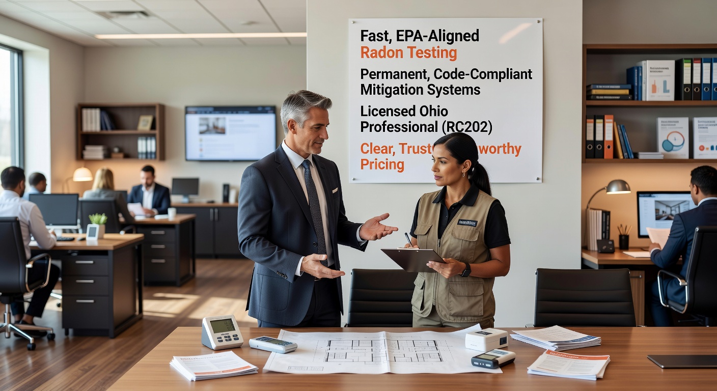 real estate office professional environment