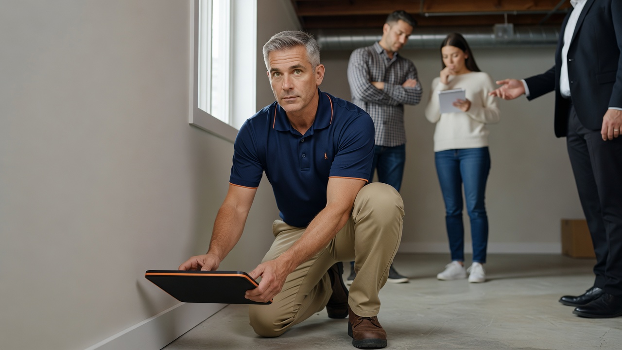 radon test kit professional inspector Ohio home