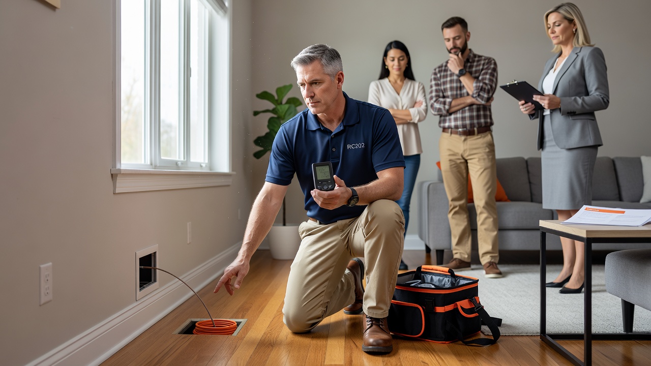 radon testing device home inspection Ohio