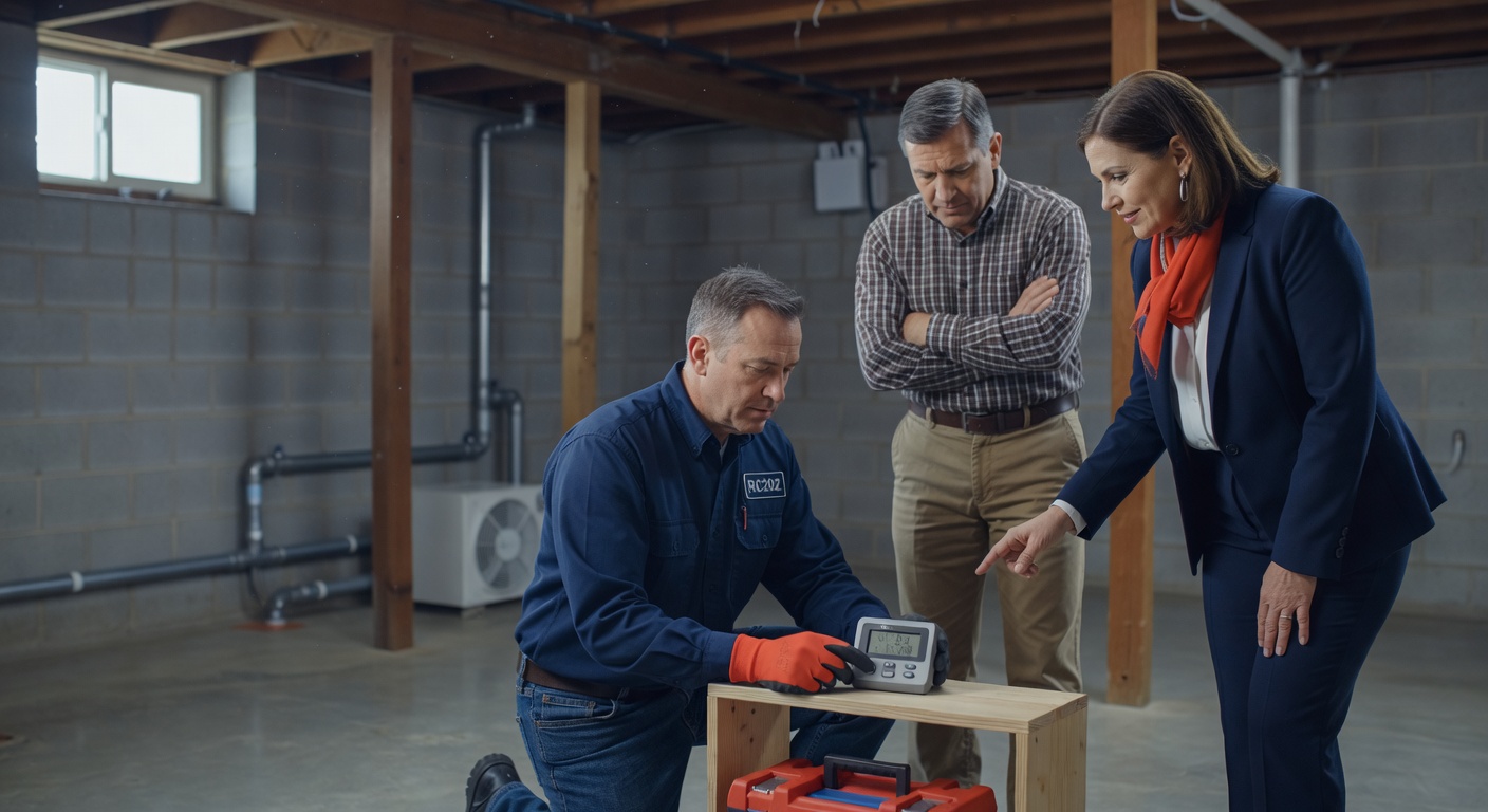 radon test continuous monitor real estate inspection