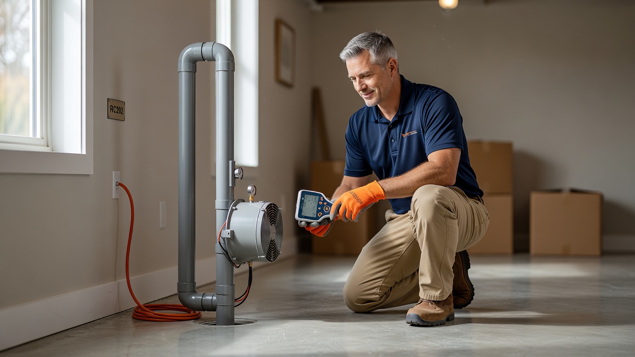 radon mitigation technician Ohio licensed RC202