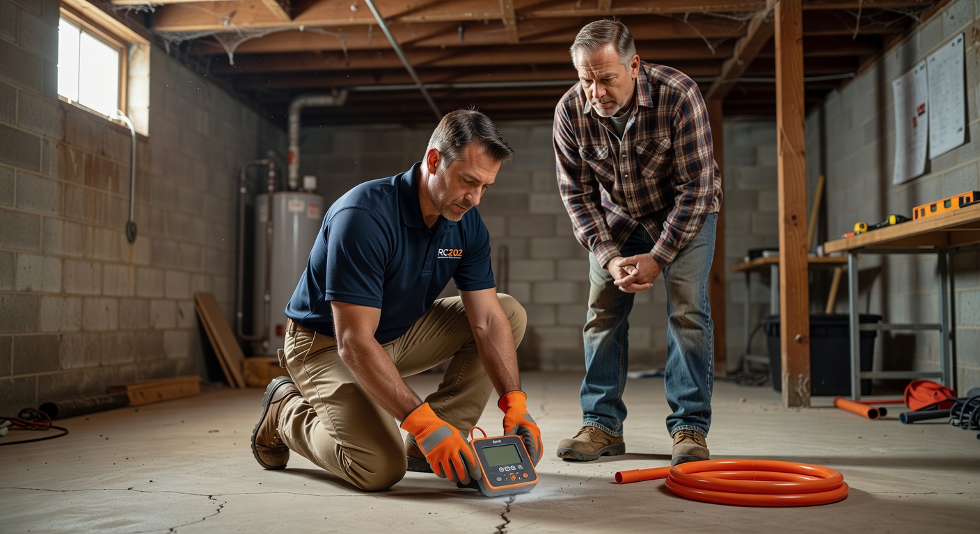 radon test kit basement inspection Ohio home