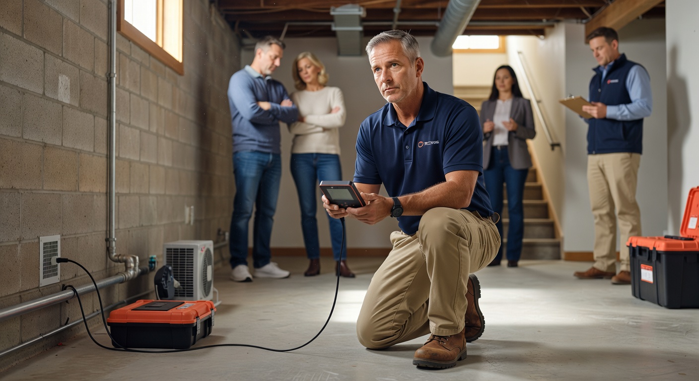 continuous radon monitor real estate inspection
