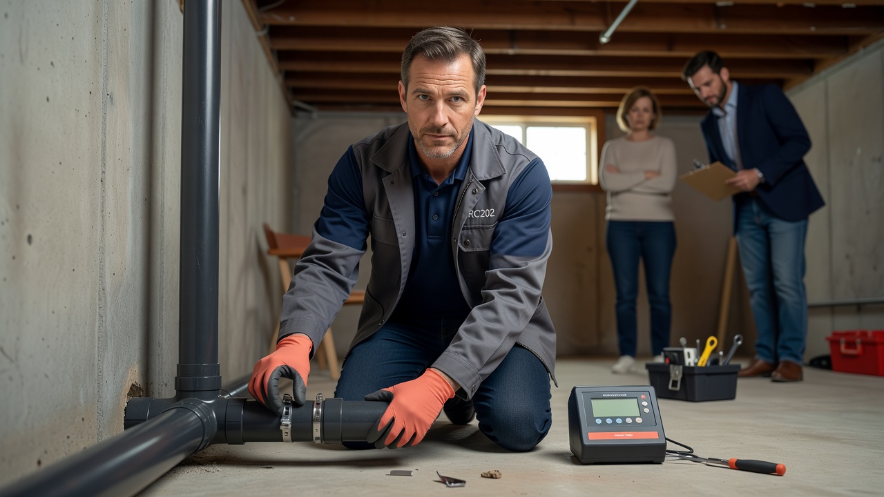 licensed radon technician Ohio home inspection