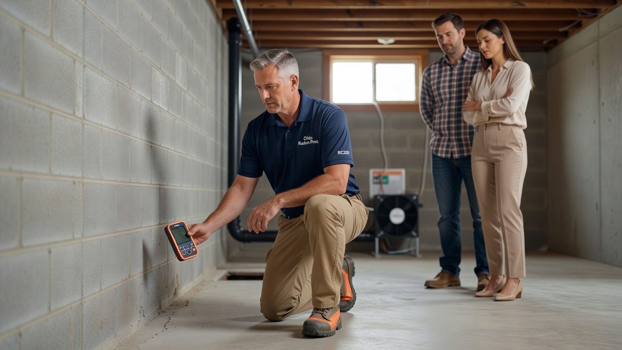 continuous radon monitor professional inspection