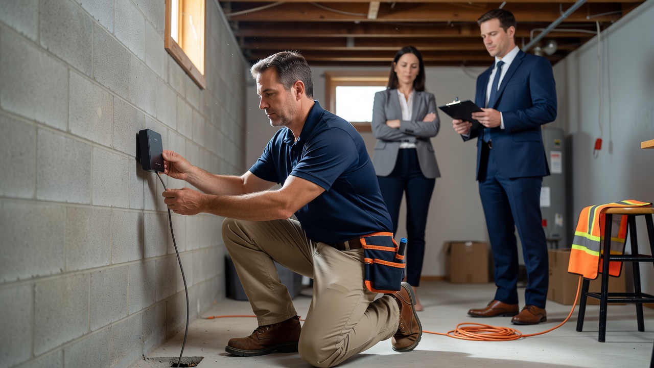 continuous radon monitor professional placement