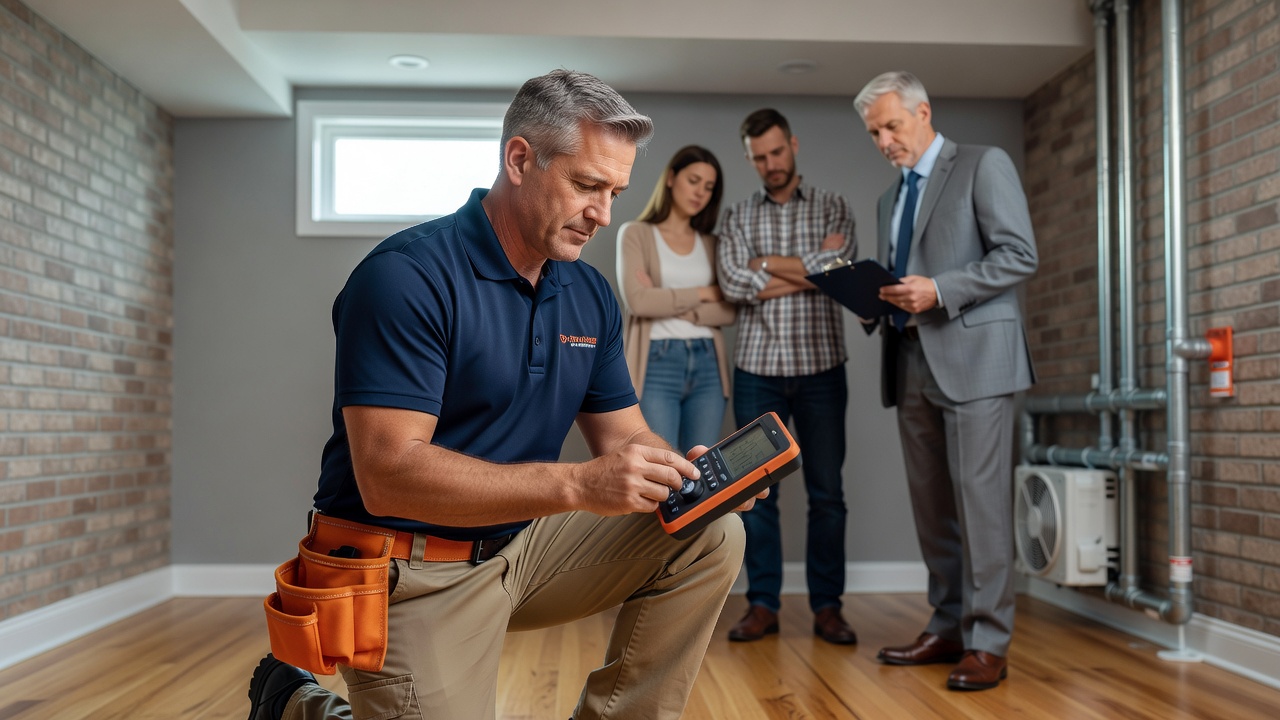 radon test continuous monitor professional Ohio
