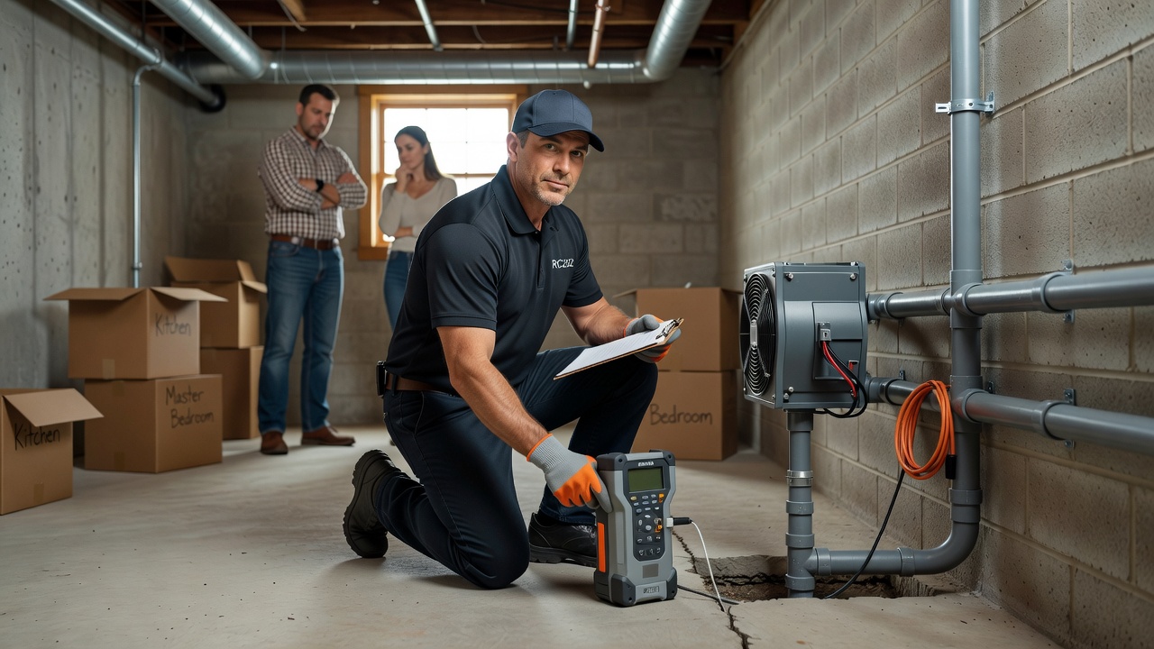 licensed radon mitigation technician Ohio home inspection