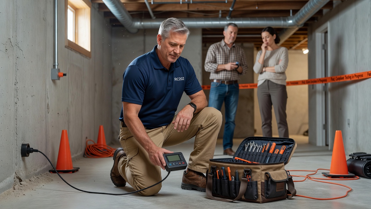 continuous radon monitor professional testing