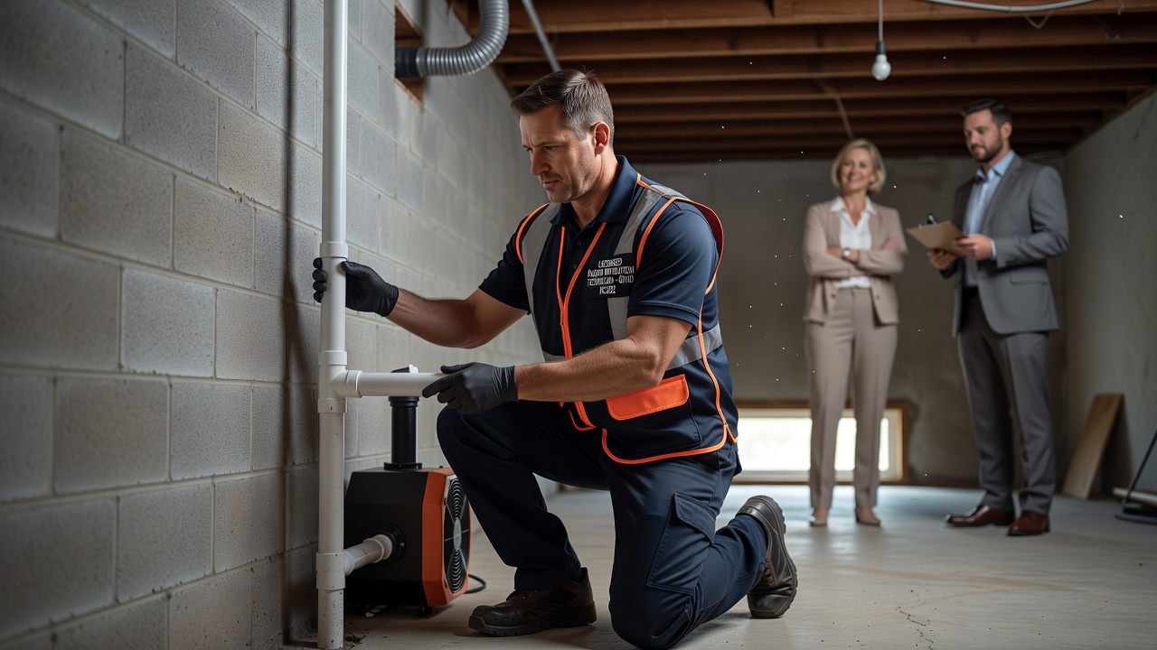 licensed radon mitigation technician Ohio professional uniform