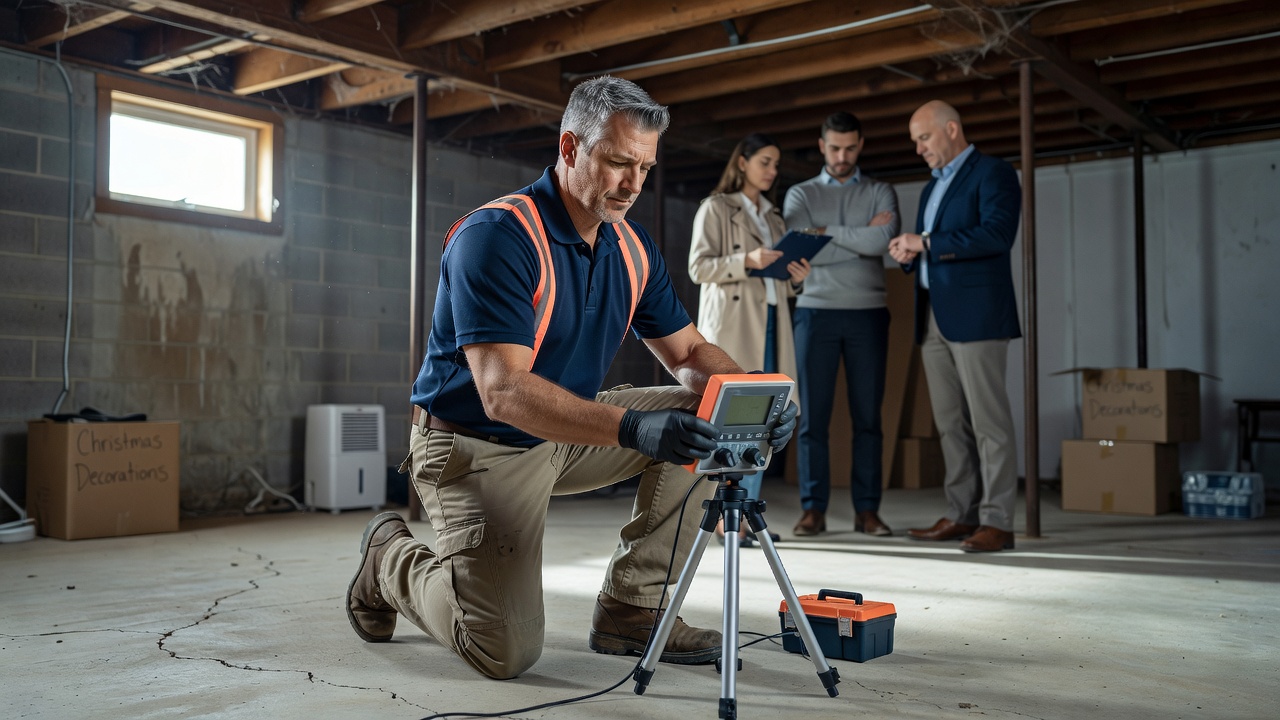 radon mitigation technician Ohio home inspection