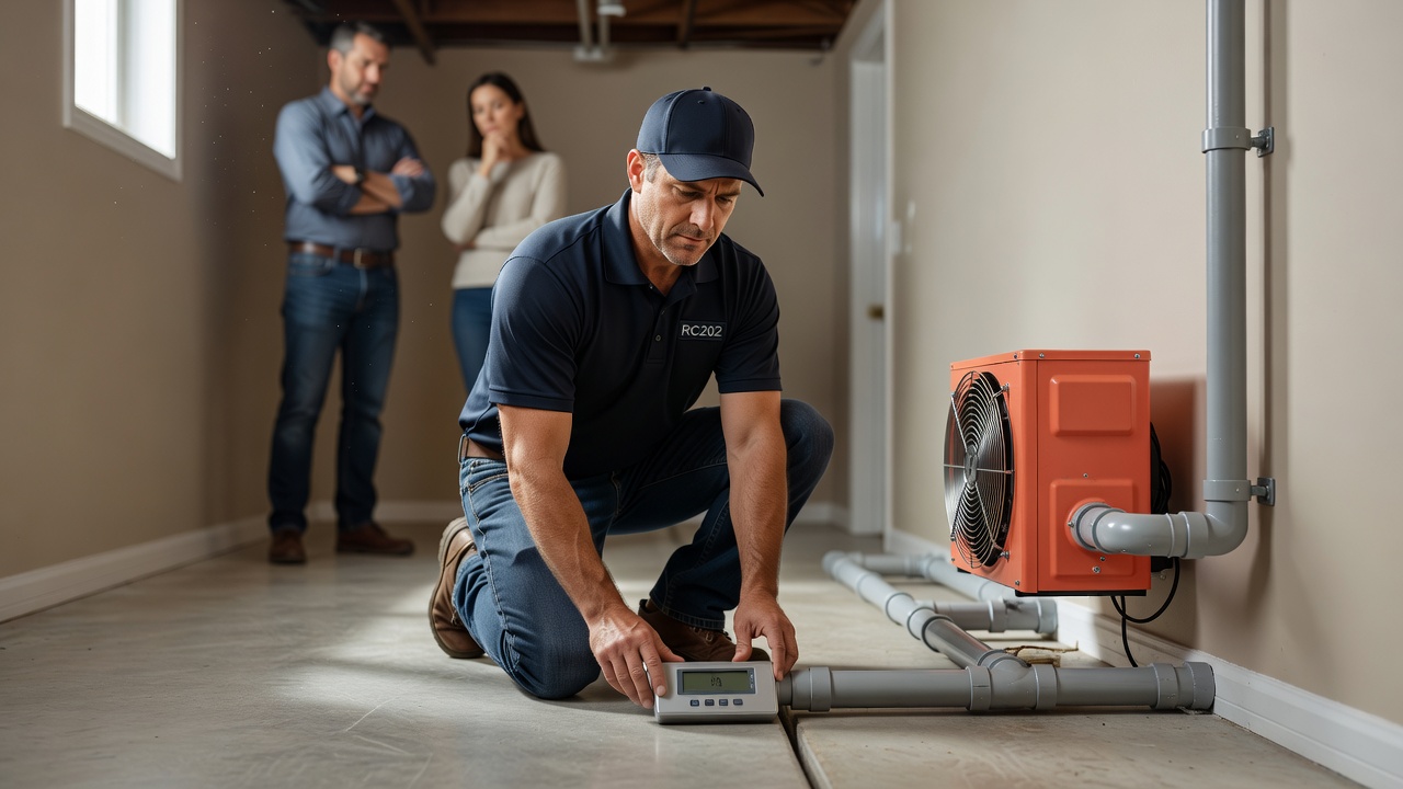licensed radon mitigation contractor Ohio home