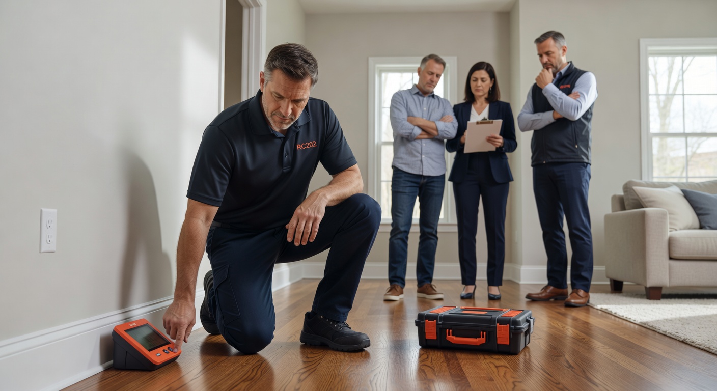 radon test kit professional inspection home