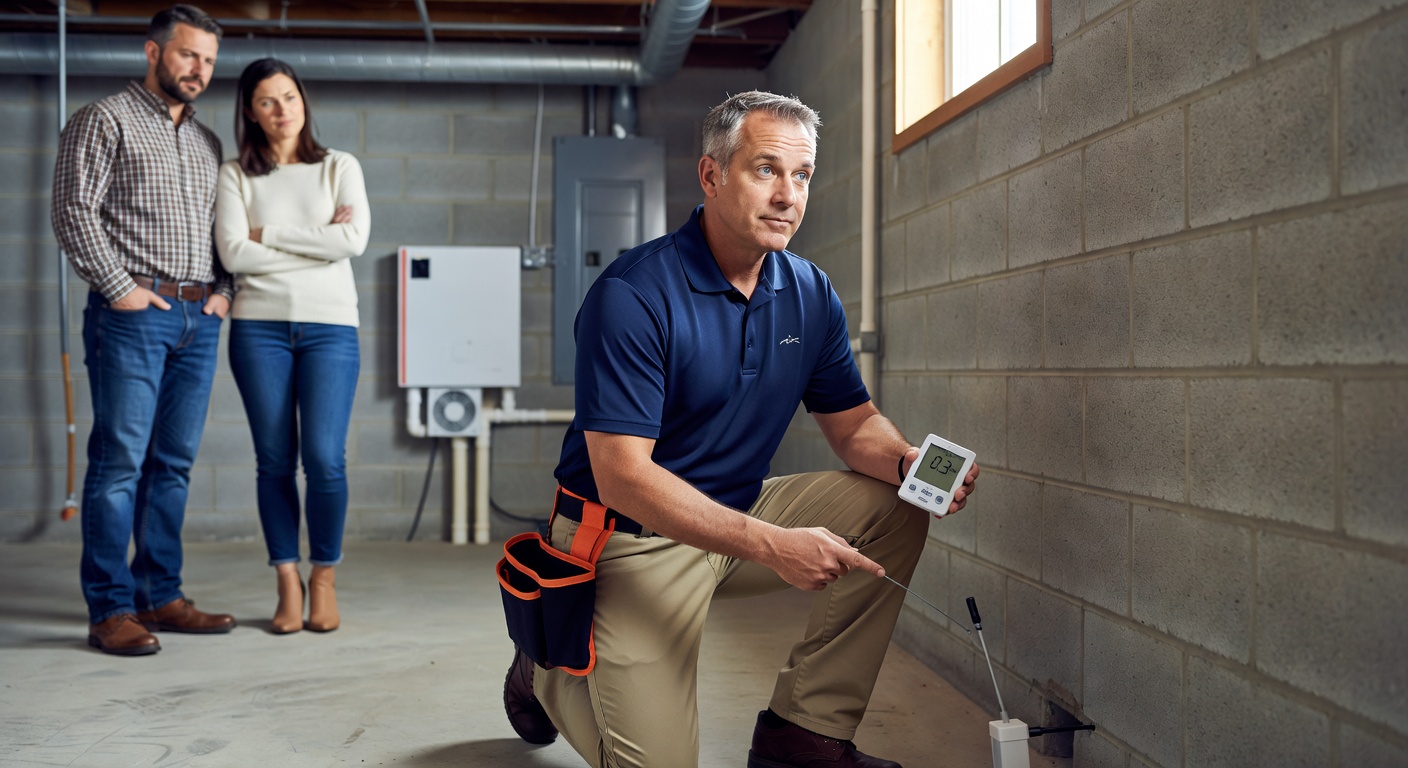 radon test kit professional inspection Ohio real estate