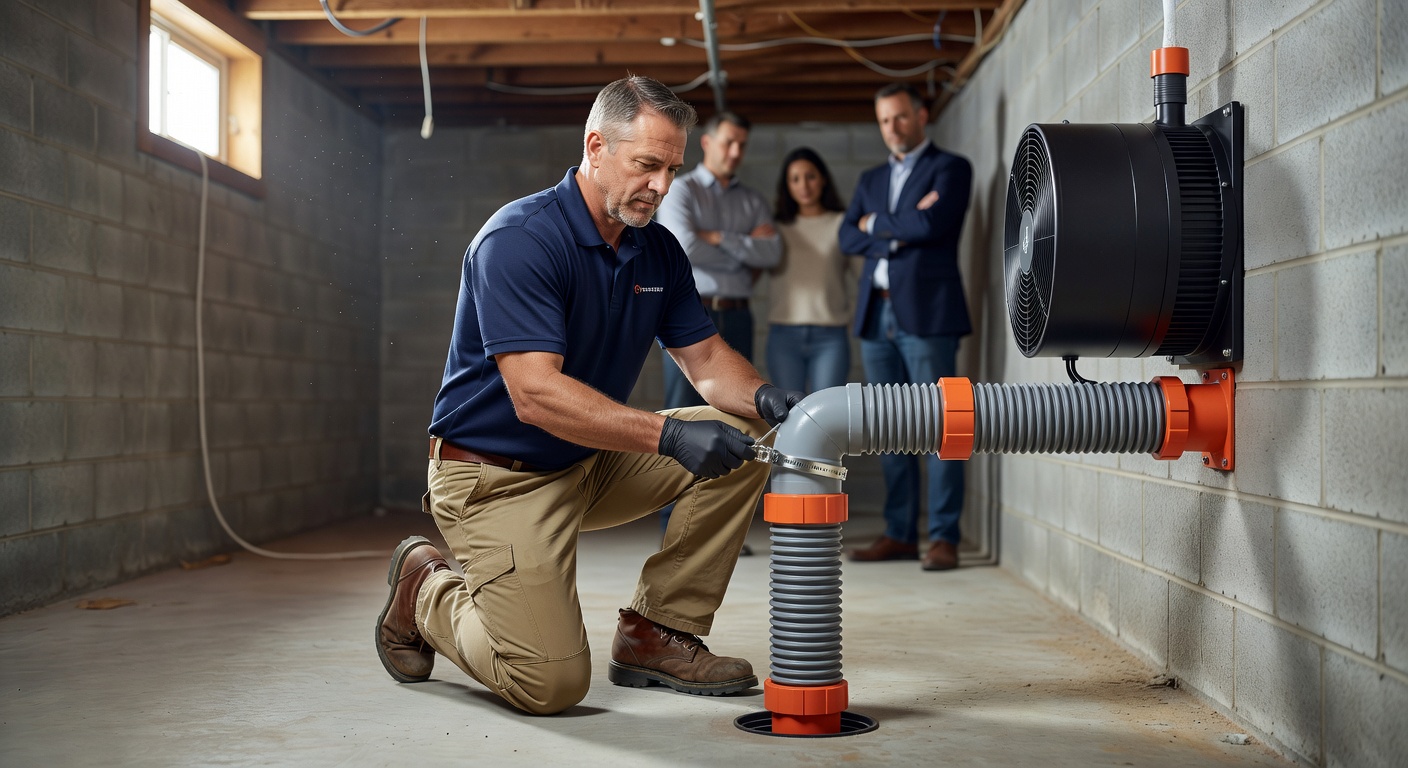 radon mitigation technician Ohio licensed professional