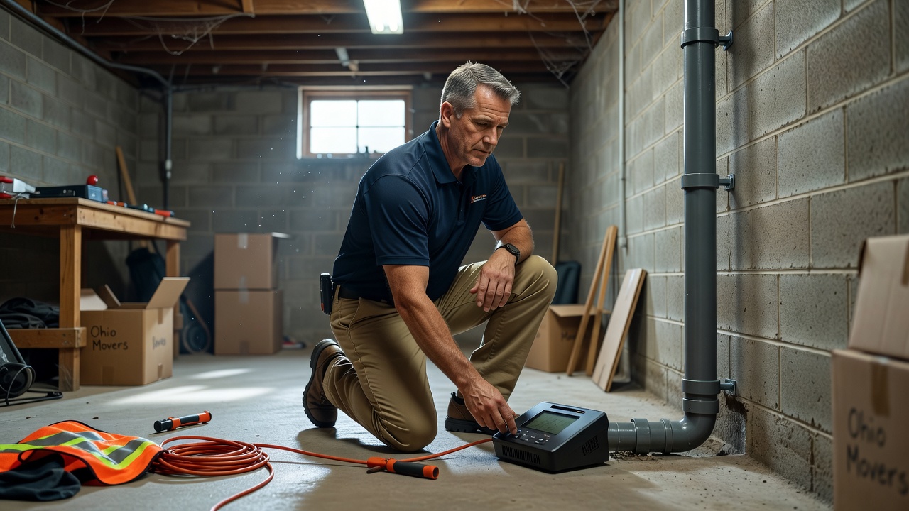 continuous radon monitor device basement testing