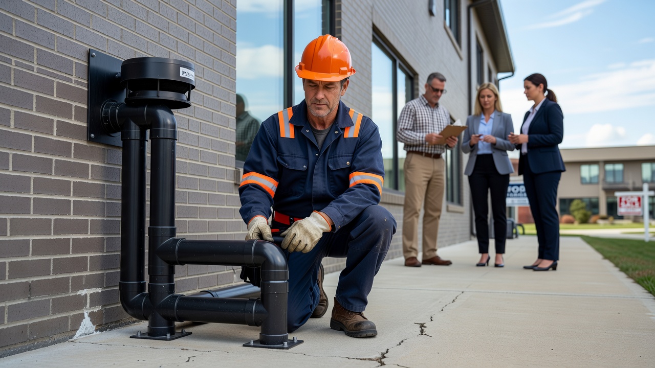 radon mitigation technician Taylor Creek Ohio commercial building