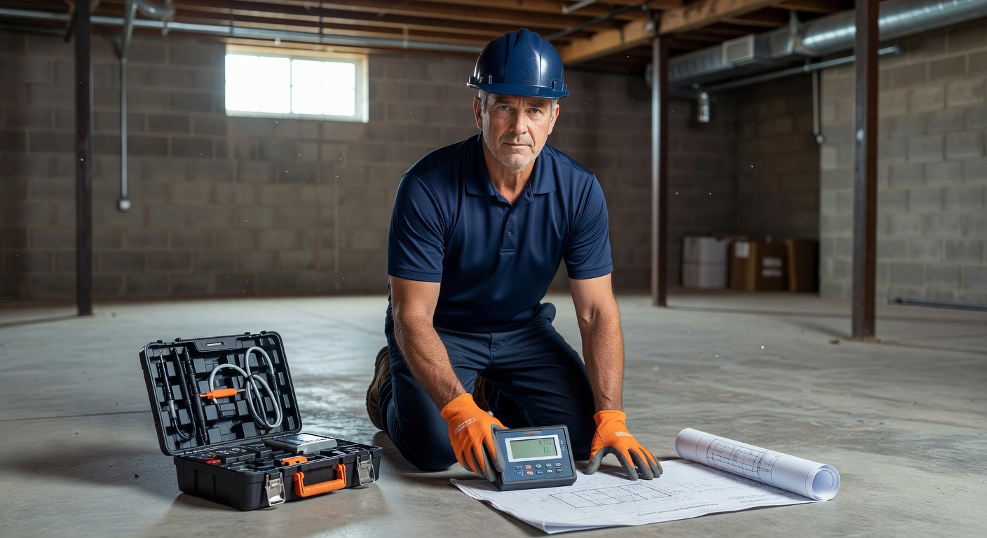 radon testing commercial building inspector