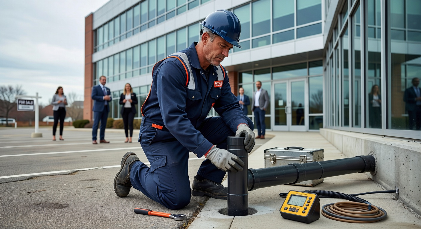 radon mitigation technician Terrace Park Ohio commercial property
