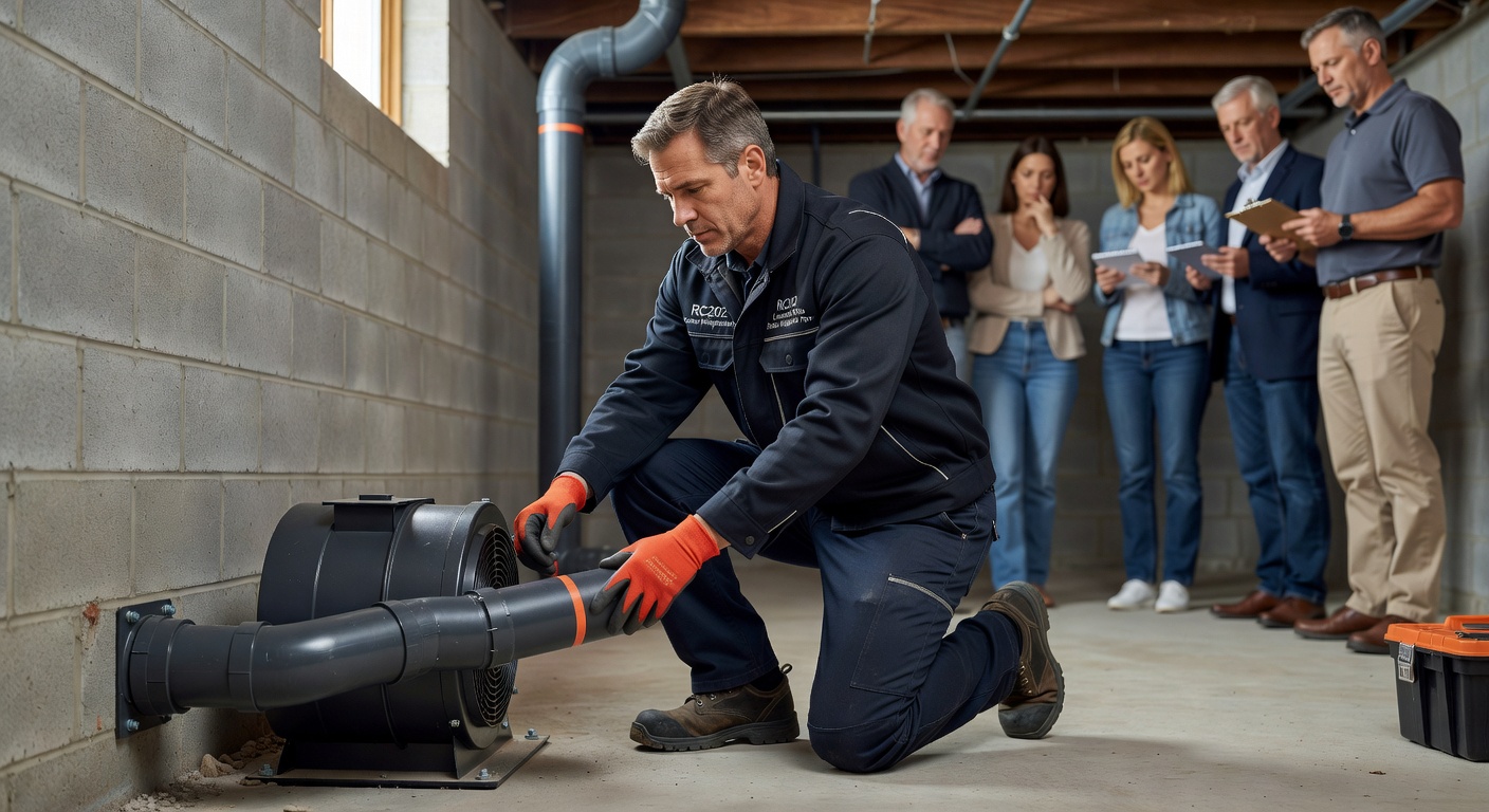 radon mitigation professional technician Ohio