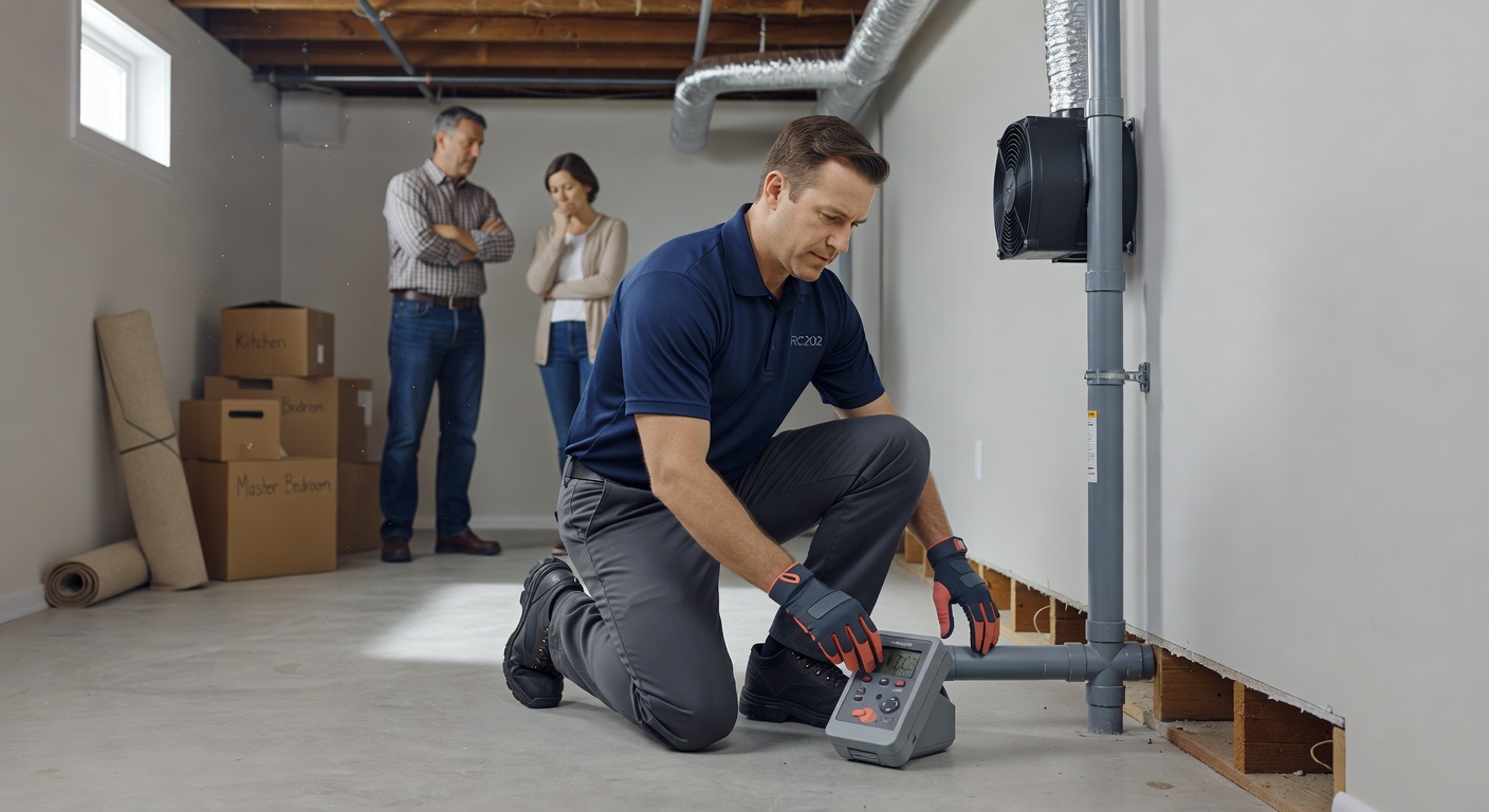 licensed radon professional technician Ohio home inspection