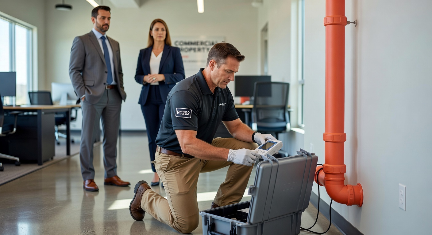 radon testing technician commercial building Ohio