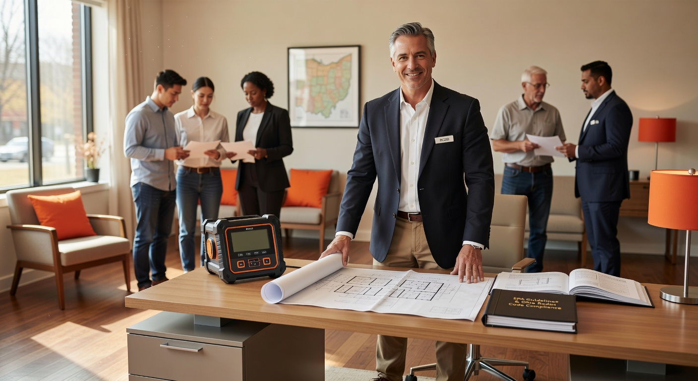 real estate office professional environment