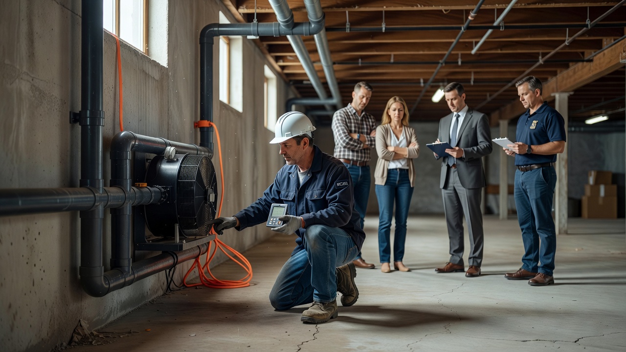 licensed radon mitigation contractor Ohio commercial property