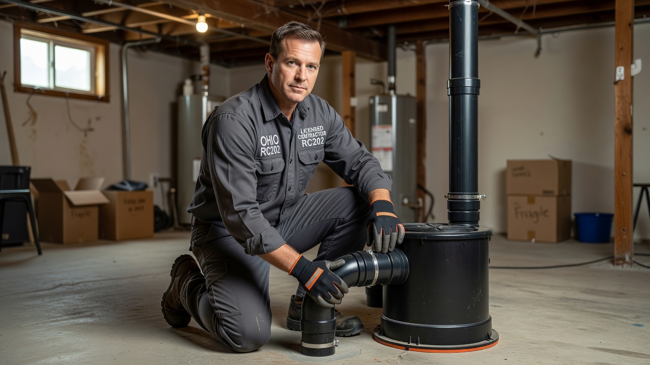 radon mitigation professional Ohio licensed contractor