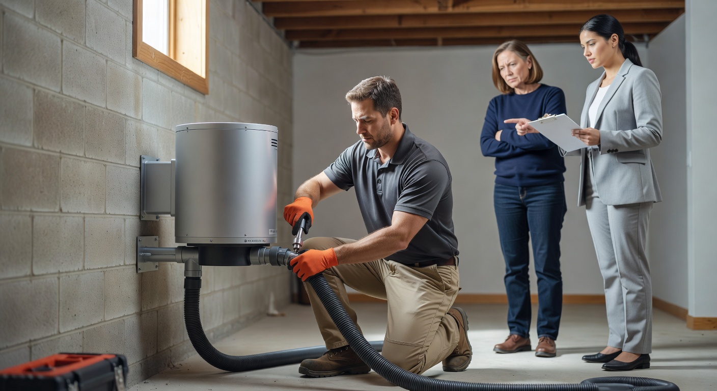 commercial radon mitigation system installation Ohio