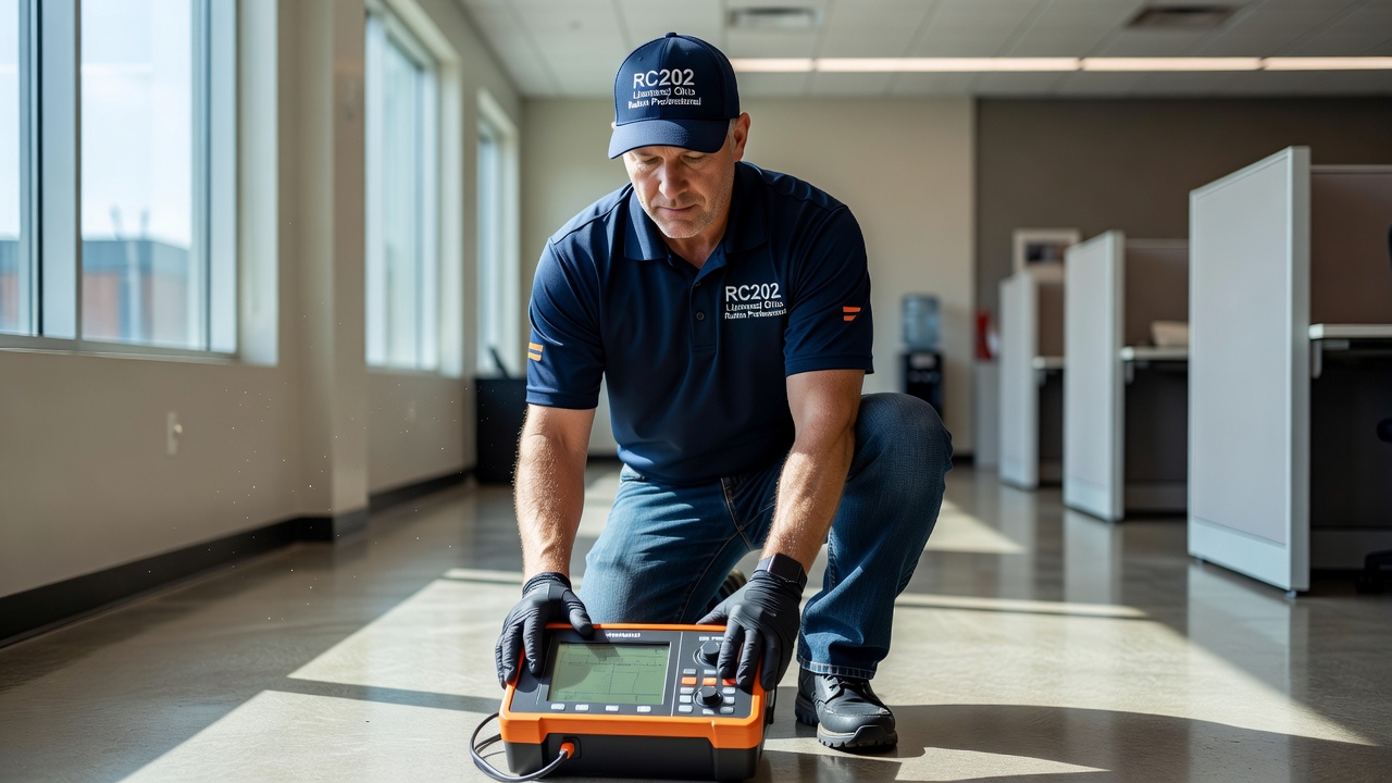 commercial property radon testing technician Tuscarawas Ohio