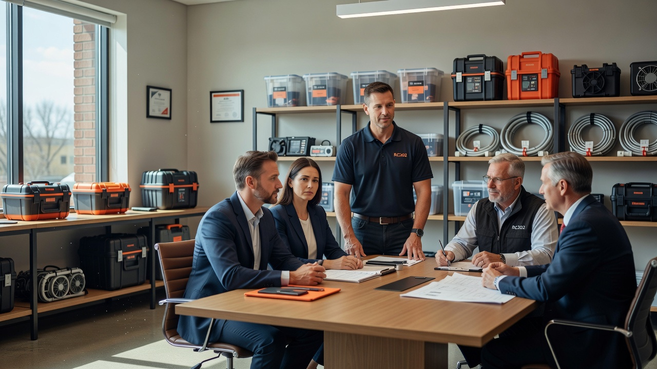 real estate office professional environment