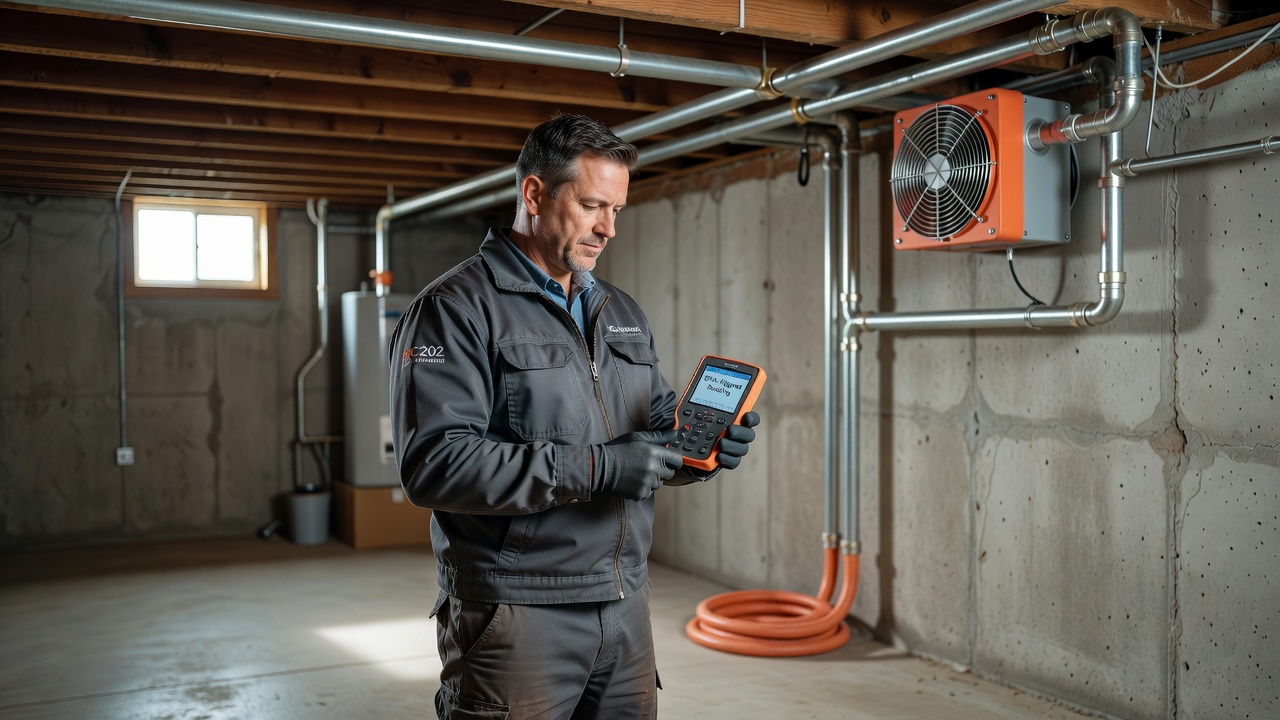 Ohio radon mitigation contractor licensed professional