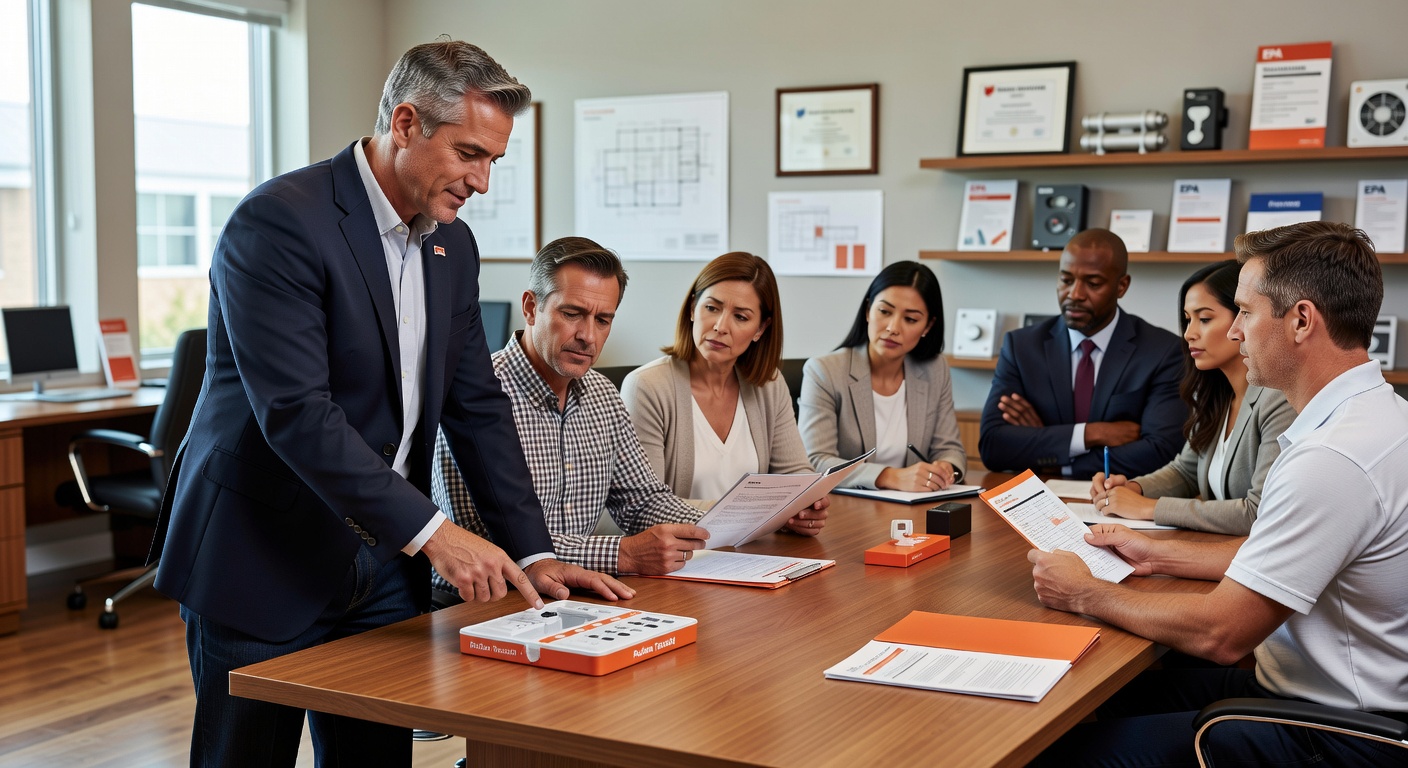 real estate office professional environment