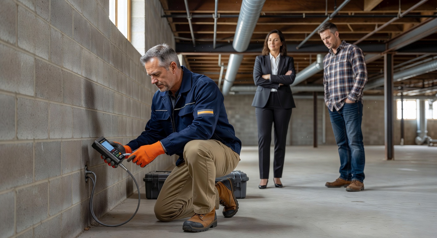 radon mitigation technician inspection commercial property
