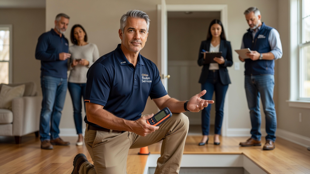 Ohio licensed radon professional home consultation