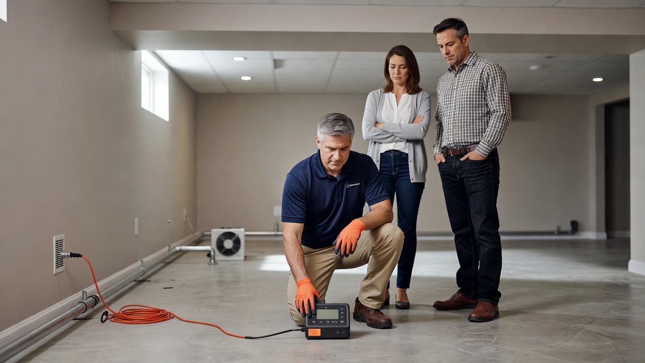 continuous radon monitor device home inspection
