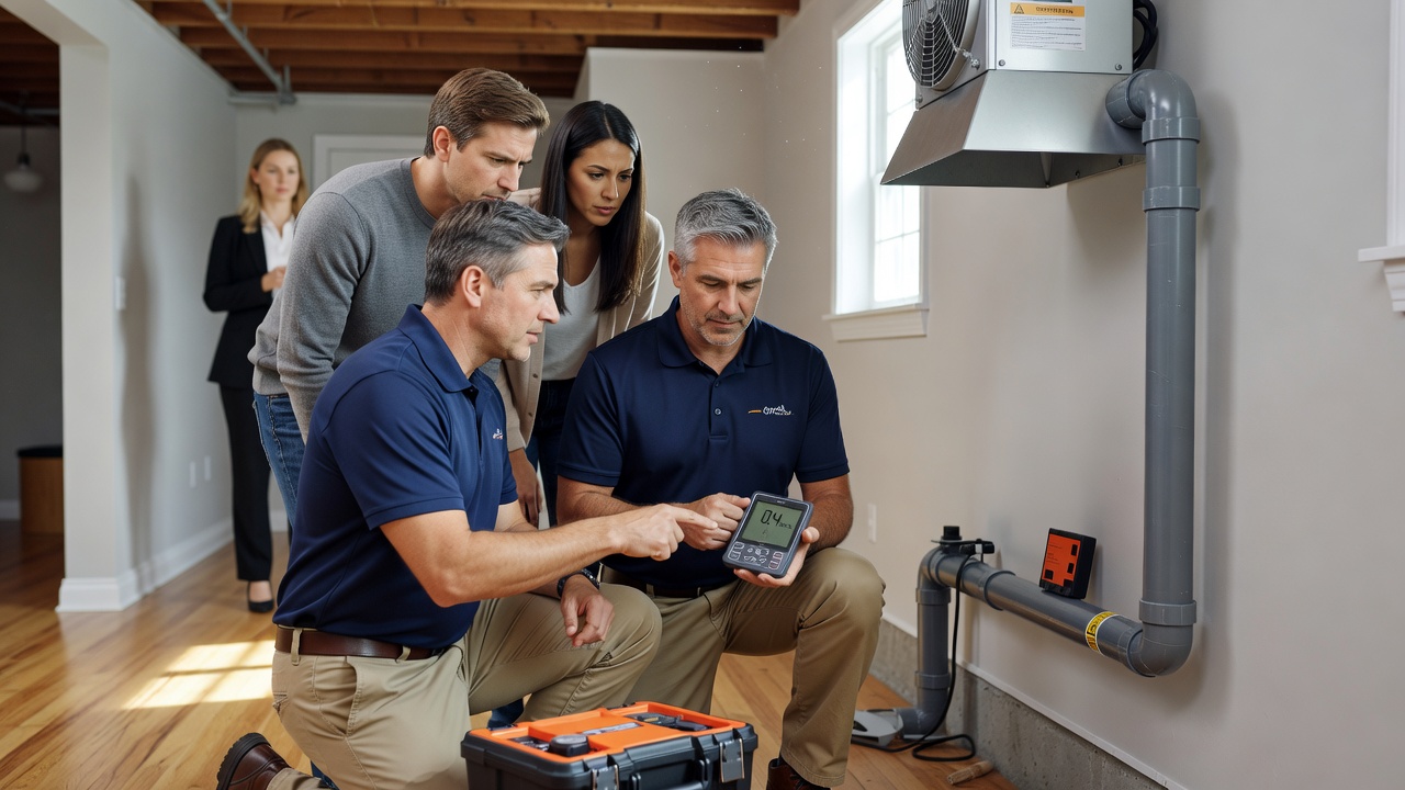radon test kit measurement EPA professional