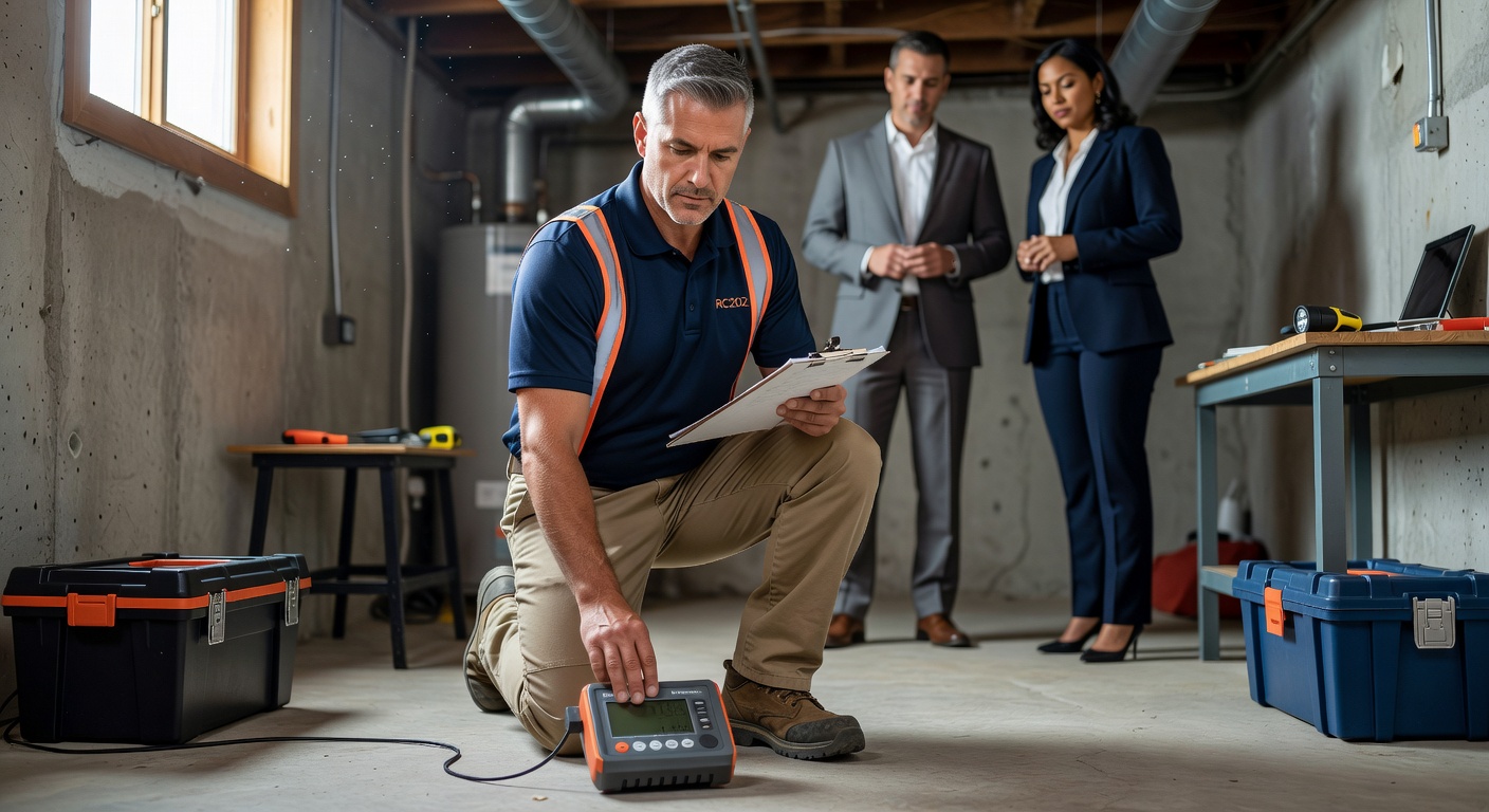 licensed radon technician Ohio home inspection